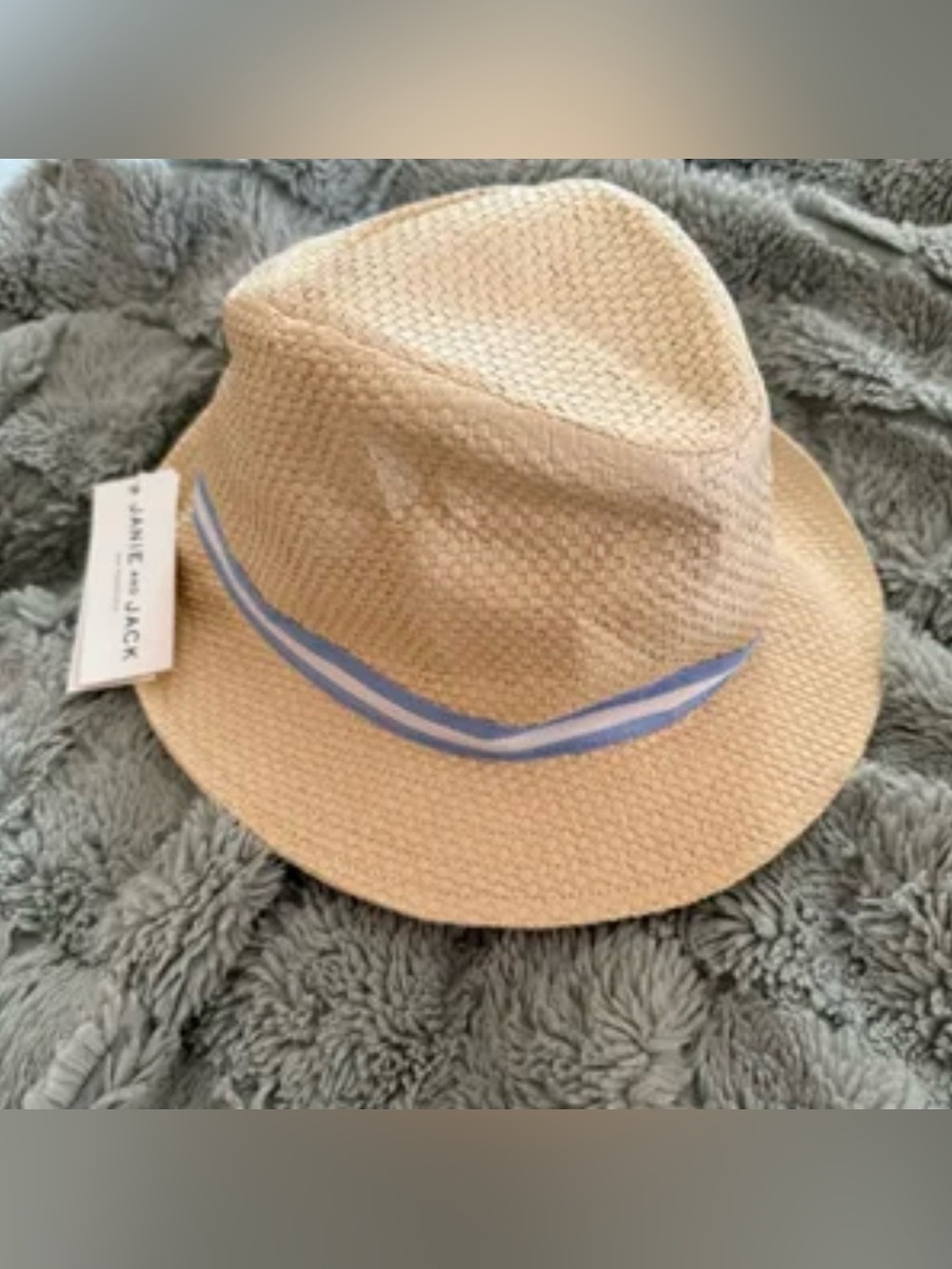 NWT Janie & Jack Straw Fedora